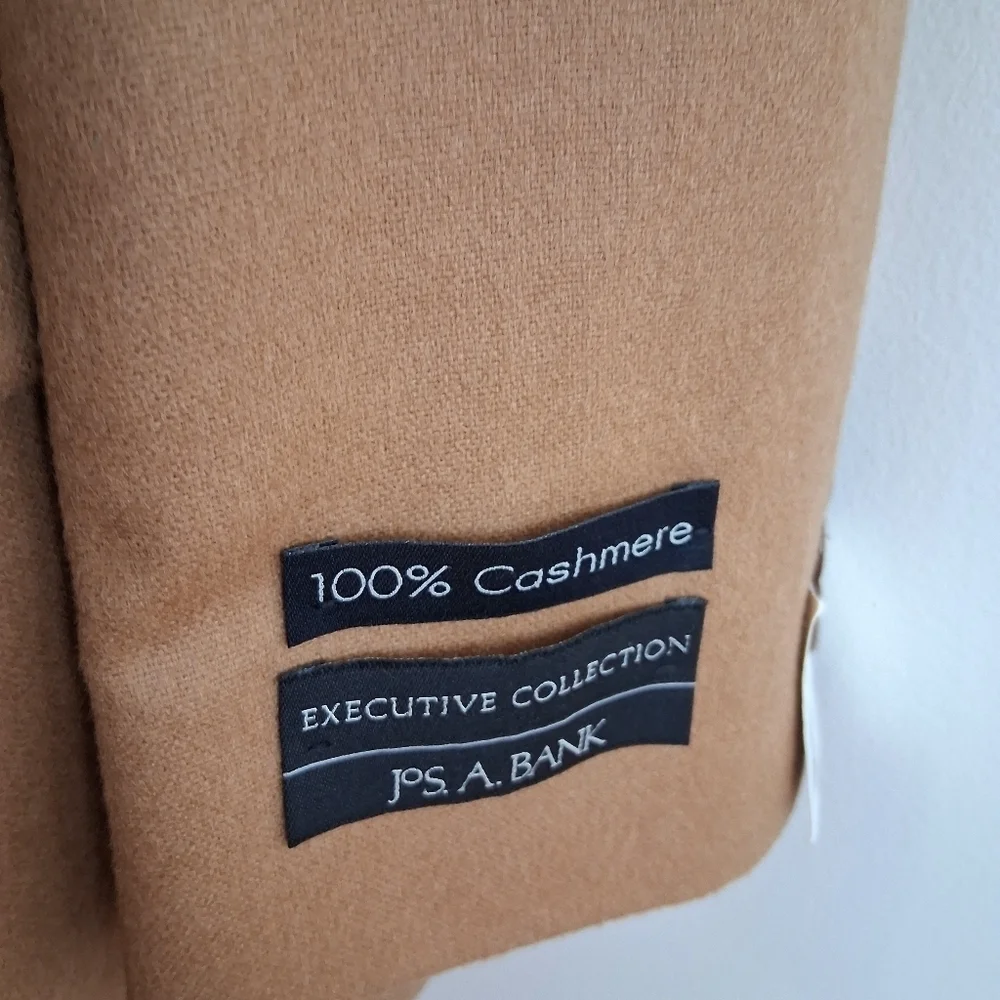 Jos. A. Bank Cashmere Gordon Camel Blazer Sport Jacket Size 42R NWT